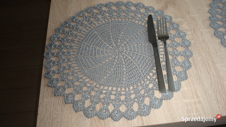 Podkładki serwetki pod talerz handmade Bądkowo