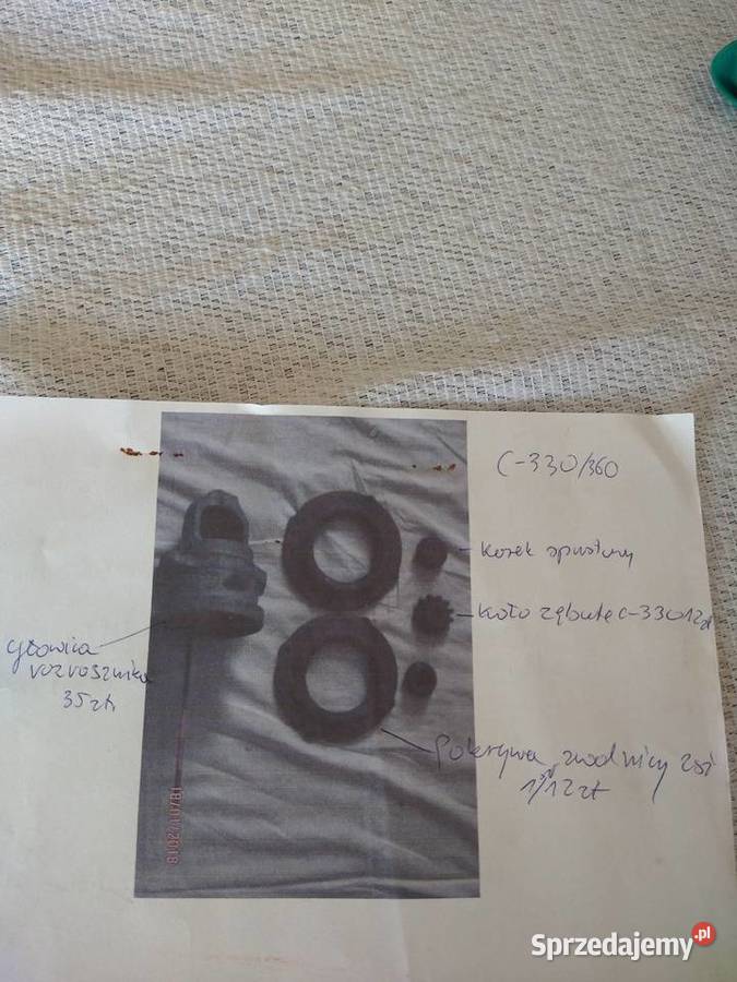 Części do ciągnika C330360