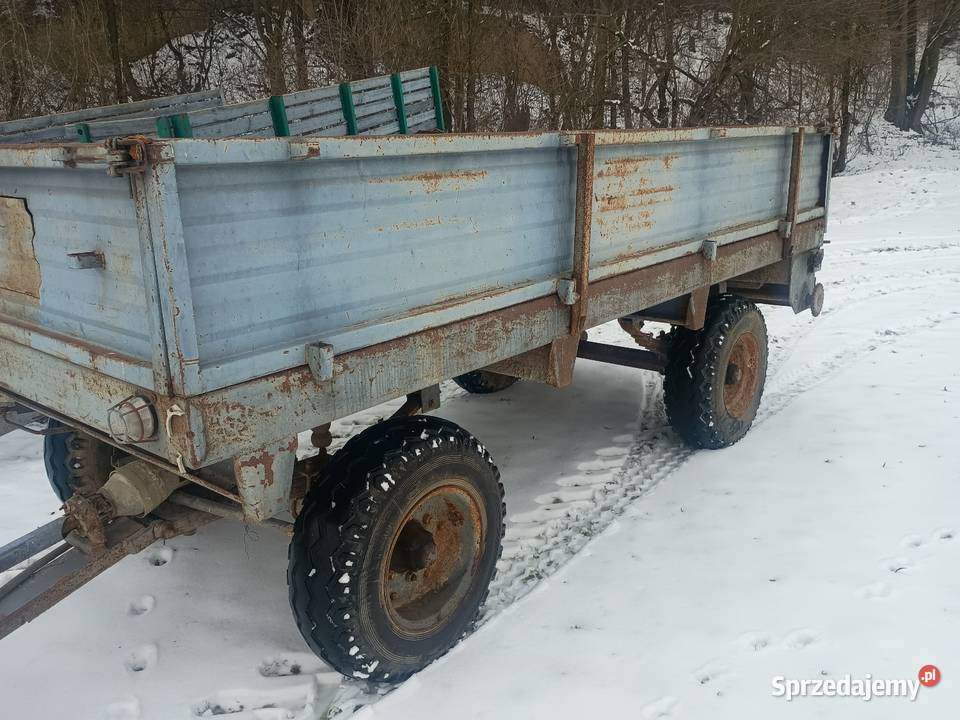 Rozrzutnik obornika Czarna Białostocka dwuosiowy świętokrzyskie Chobrzany