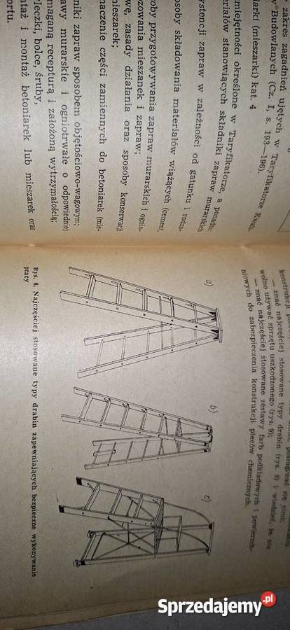 Karta BHP PRL 1972 Oryginalny Poradnik Chemika Antykwariat Kalisz