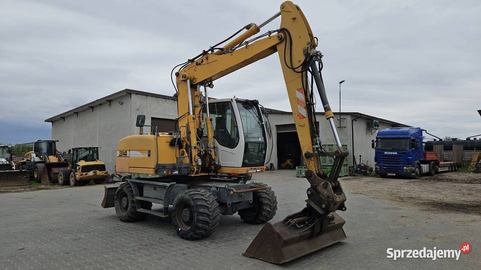 Koparka kołowa Liebherr A314 Litronic 9350 h 4 Sochaczew
