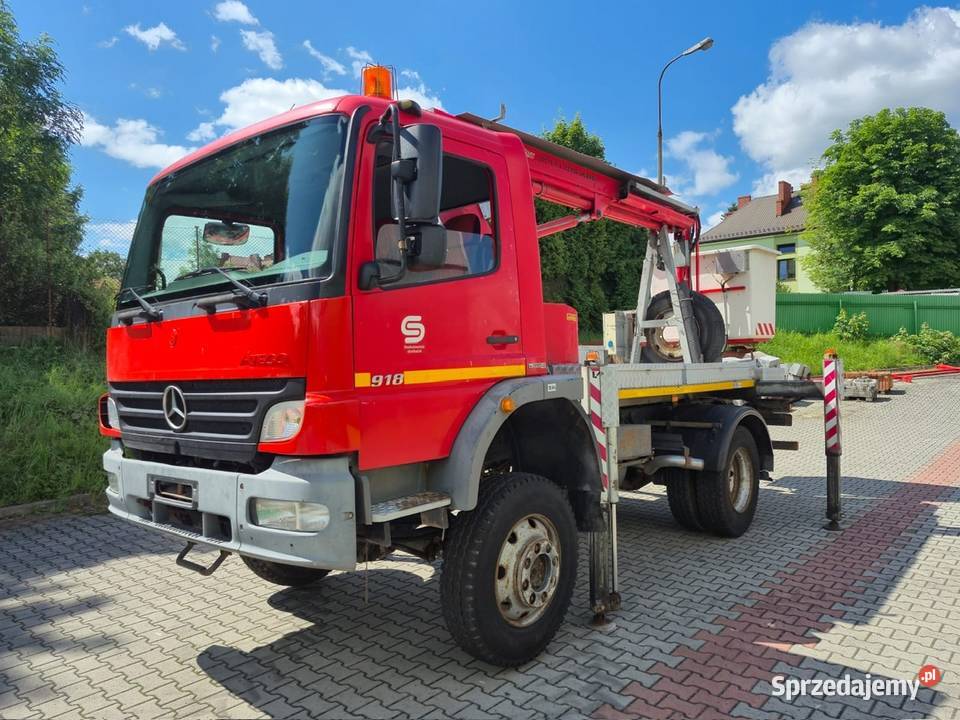 Mercedes Atego 918 4x4 podnośnik koszowy Jordanów