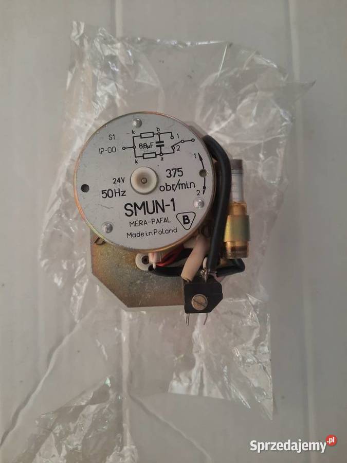 Silnik SMUN1 24V 50hz 375obr Myślenice