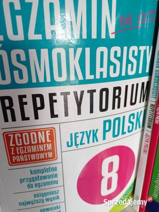 Egzamin ósmoklasisty język polski książki Gdańsk
