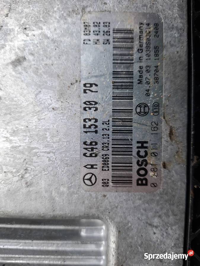 Komputer Silnika Mercedes W203 22CDI osobowe Wisznice