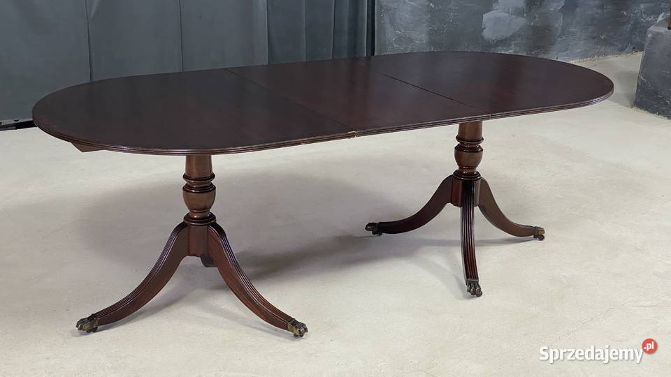 Stół mahoniowy rozkładany klasyczny antyk Budno sprzedam