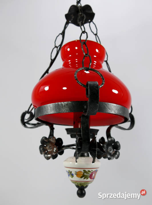 Lampa wisząca w stylu lampy naftowej Zielona Góra