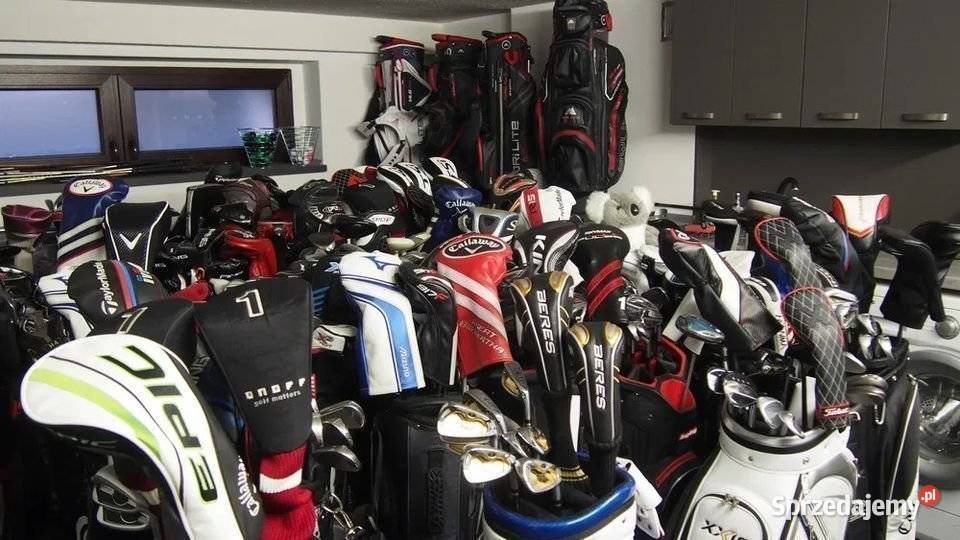 Kije golfowe kije do golfa zestawy torby wózki wielkopolskie Leszno