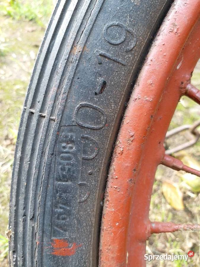 Zdrowe koło przednie WFM 19 Gorzów Wielkopolski