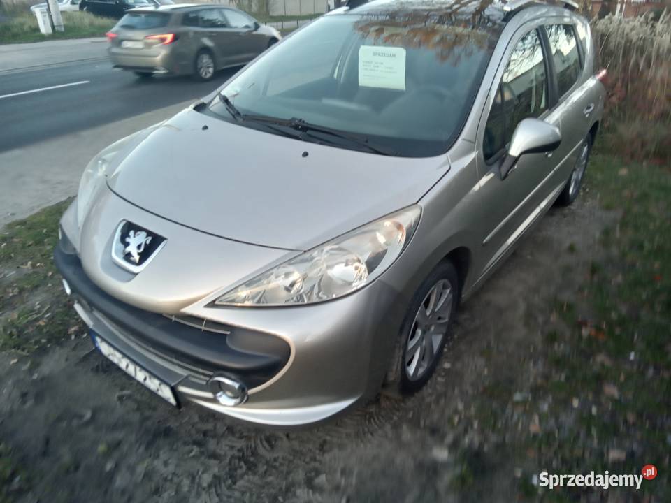 Peugeot 207 SW 16 hdi 2008 śląskie Częstochowa