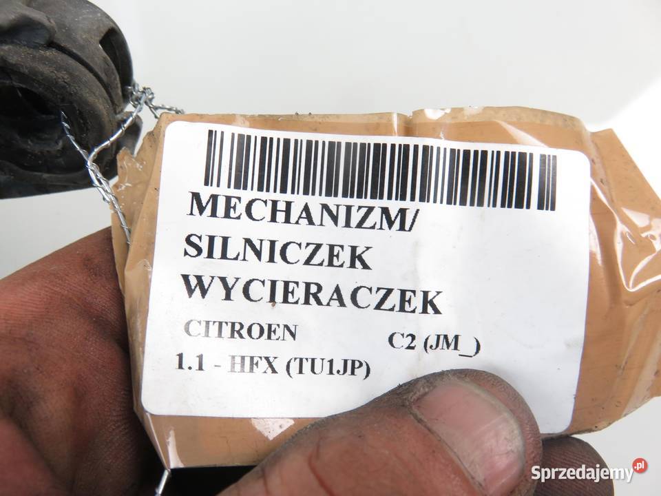 MECHANIZM WYCIERACZEK CITROEN C2 53630187 Wycieraczki i spryskiwacze