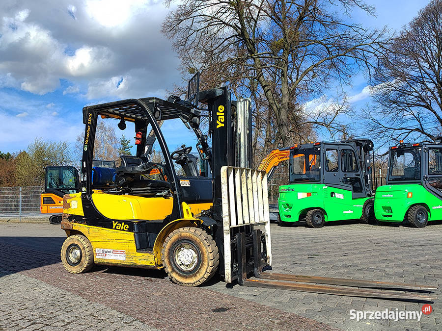 Wózek widłowy Yale GLP25VX 2170 25 t duplex 329 Wózki widłowe Wózki widłowe Kęty