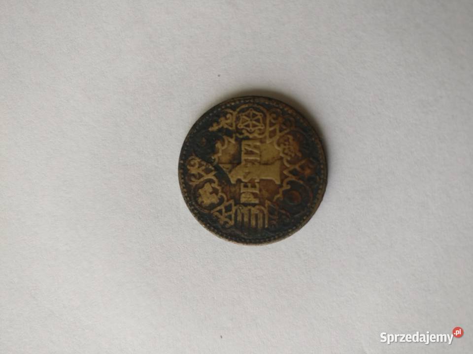 1 Peseta 1944 r Numizmatyka śląskie
