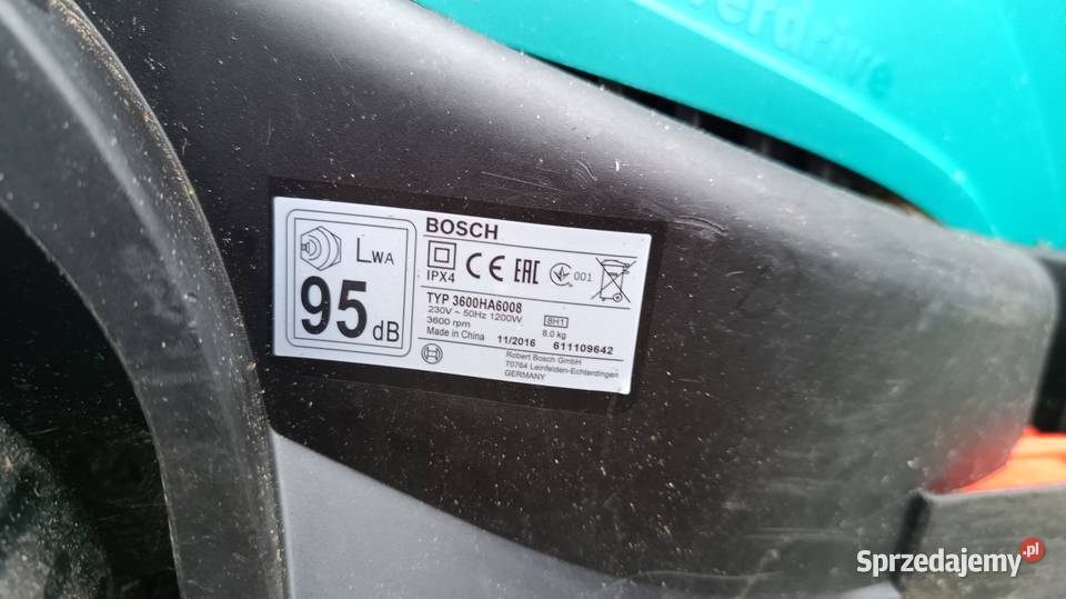 Kosiarka elektryczna Bosch kujawsko-pomorskie Dobre