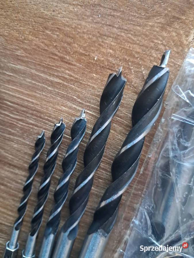 25 nowych wierteł 15 do wiertarki 10 do Wiertła świętokrzyskie Sandomierz