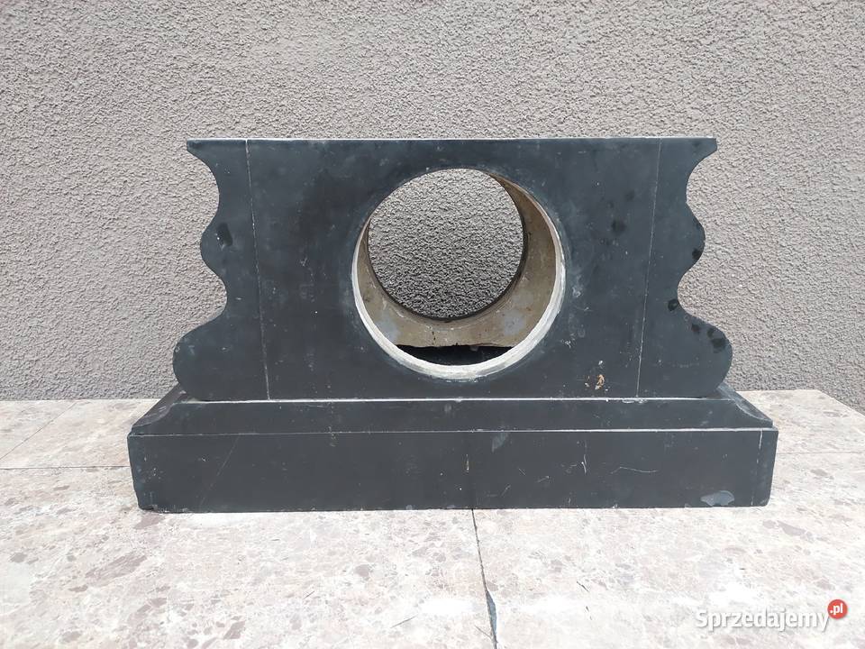 S113 Obudowa marmur starego zegara kominkowego Tczew