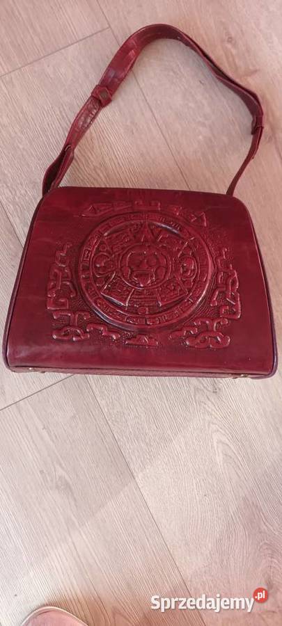 Torebka skórzana z Meksyku nowa Legnica