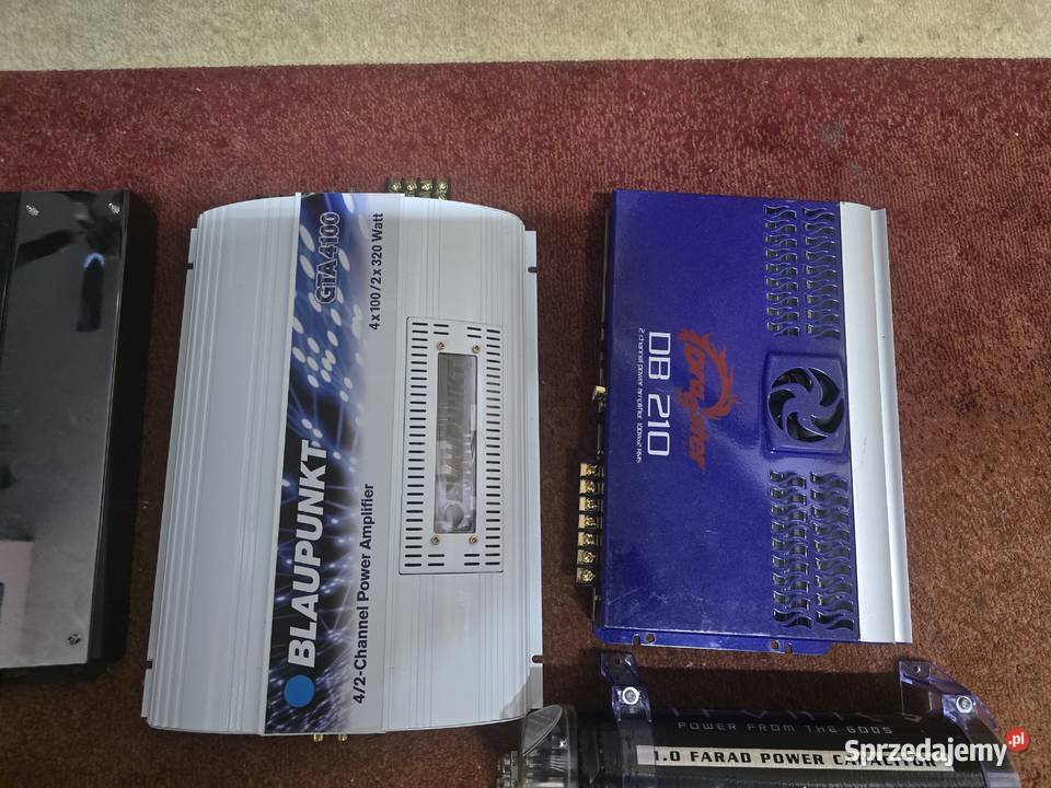 wzmacniacze kondesatory equalizer helix śląskie Chełm Śląski