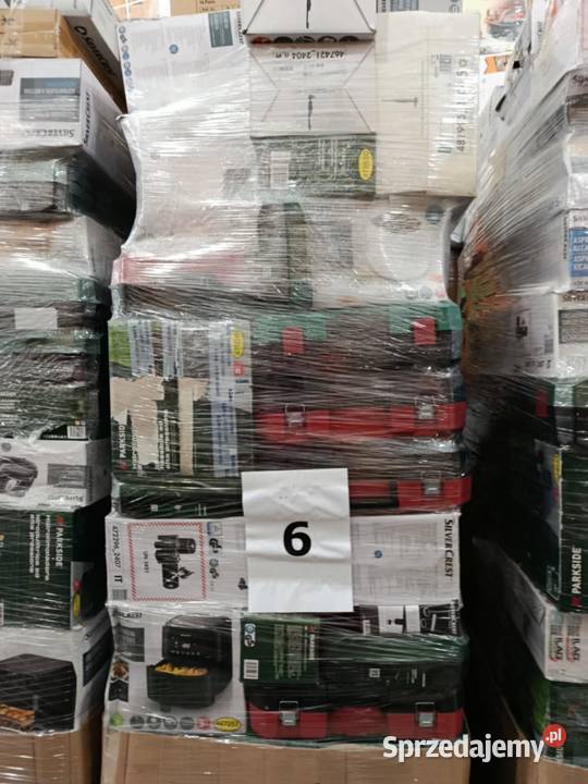 Elektronarzędzia i sprzęt domowy mix na palecie Kowal