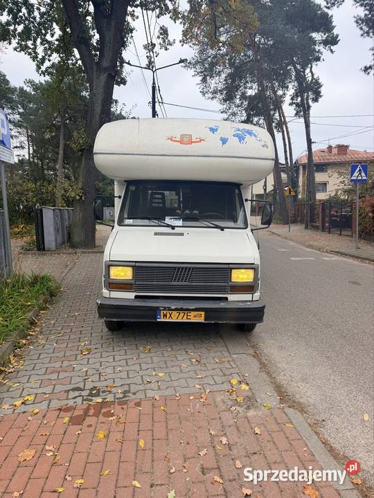 Kamper Fiat Ducato 25D zabytkowe tablice