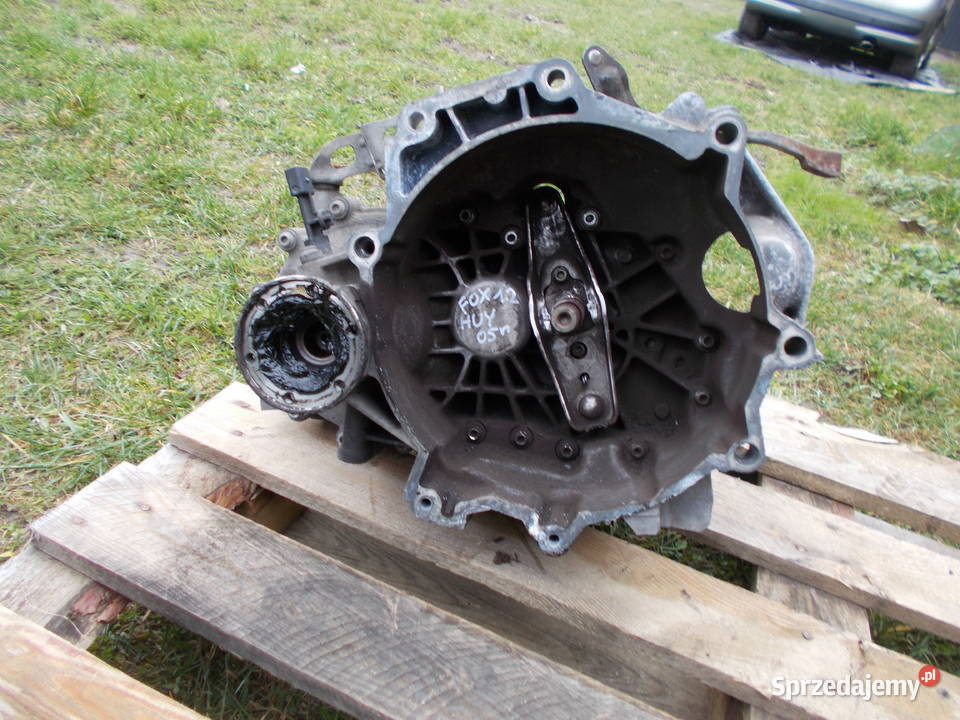 vw FOX 12 8v 05r skrzynia biegów HUY 02T301103L Zamość sprzedam