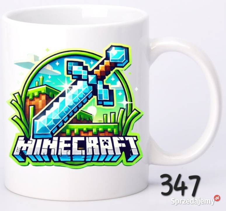 Kubek MINECRAFT prezent łódzkie Łódź