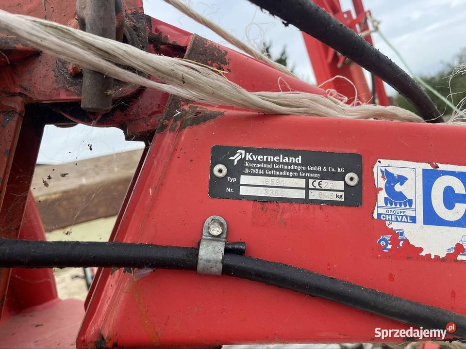 Przetrząsarka Kverneland Taarup 8055 części Chwałkowo