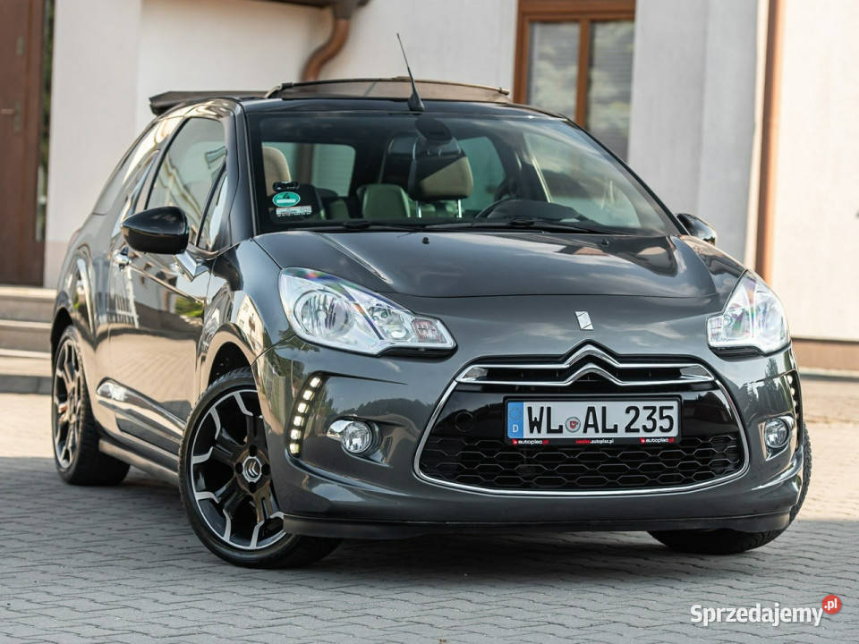 Citroen DS3 Cabrio 16VTi 120 SoChic 112 Super czujnik parkowania mazowieckie