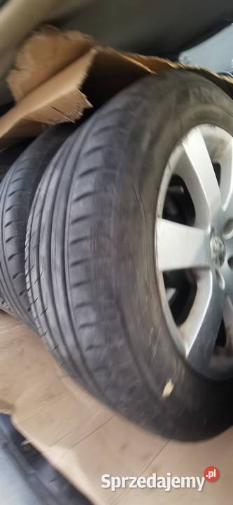 Ładne opony letnie alufelgi 16 4x108 peugeot sprzedam