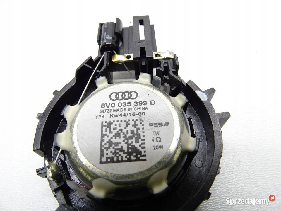 GŁOŚNIK DRZWI WYSOKOTONOWY 8V0035399D AUDI A3 8V małopolskie