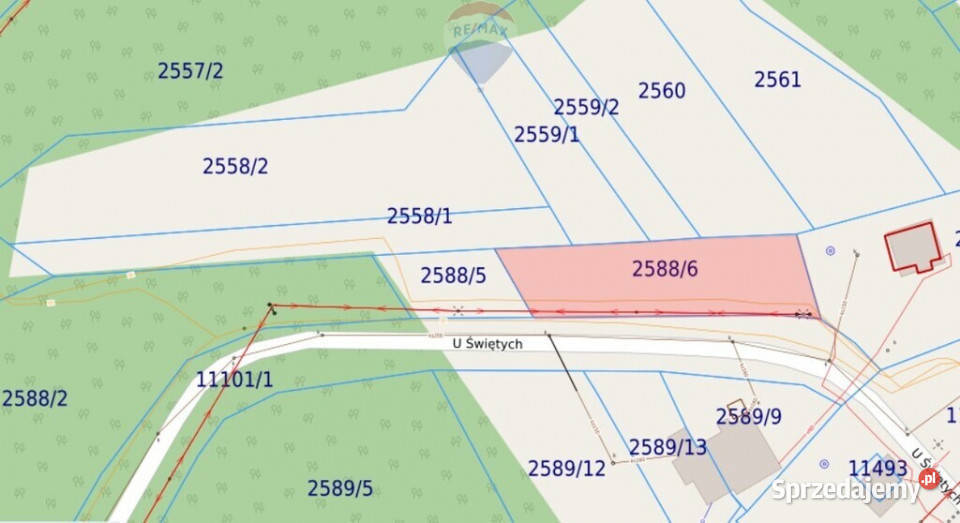 Działka 8a otulona zielenią Jeleśnia czeka