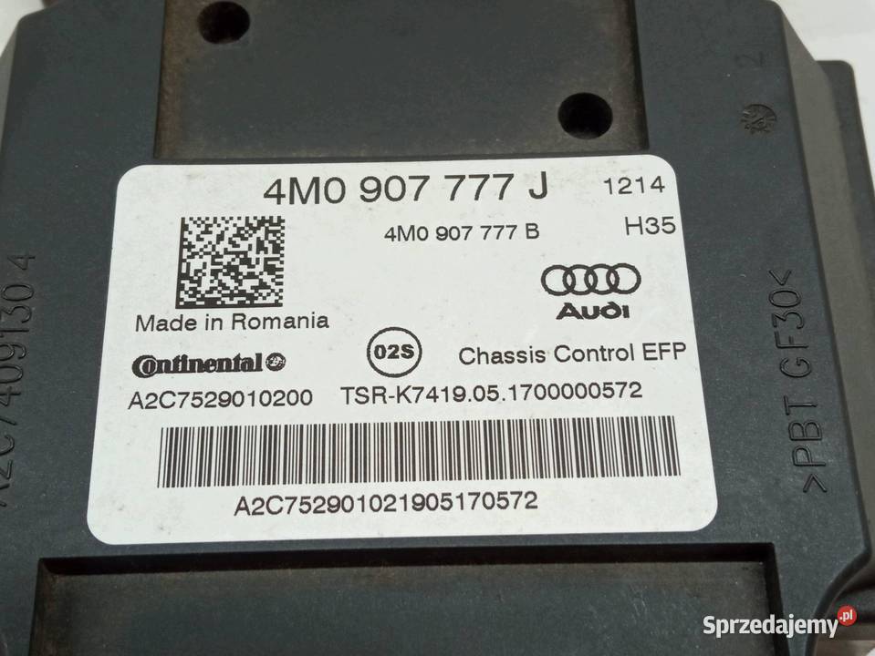 MODUŁ 4M0907777J 4M0907777B Audi Q7 II 20152026