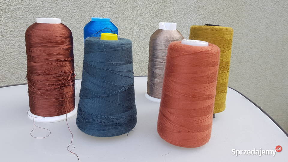 6 motków nici Myszków