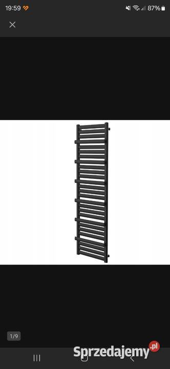 Grzejnik łazienkowy FIWE 18064 CZARNY MAT 1453w Poznań