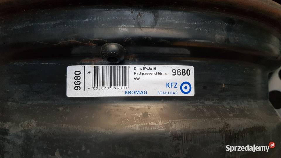 Felgi 16 5x110 stalowe kołpaki Audi Seat Ząbkowice Śląskie