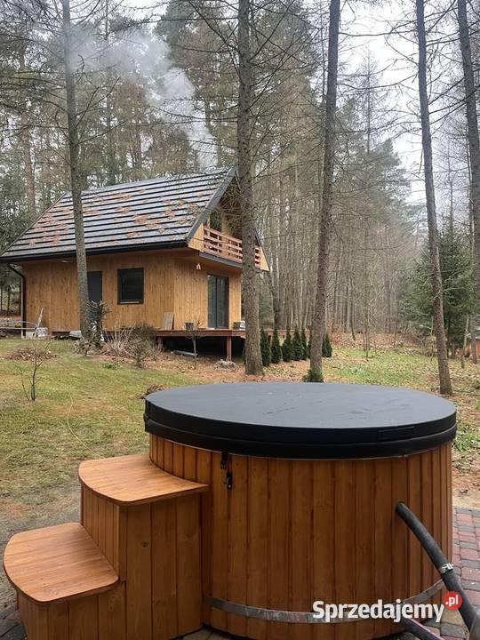 Balia ogrodowaKOMPLET Gorąca beczka Jacuzzi Podsarnie