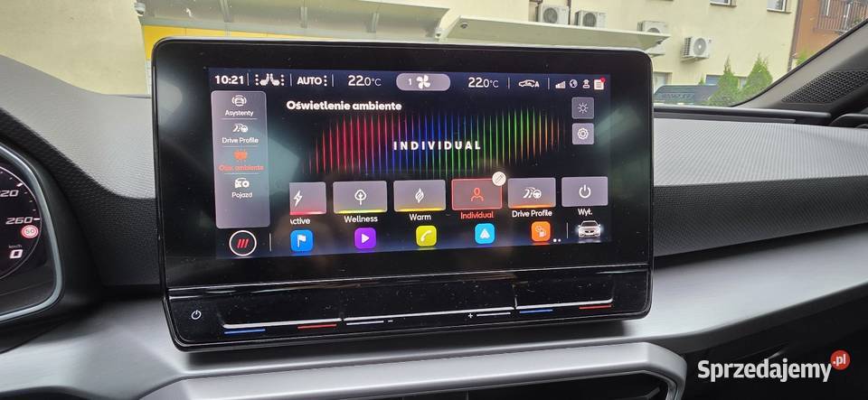 Seat leon 2021 wersja FR czarny środek Witnica sprzedam