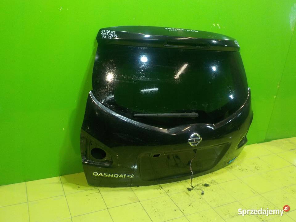 NISSAN QASHQAI I J10 2 10r 5D klapa tyl Suków