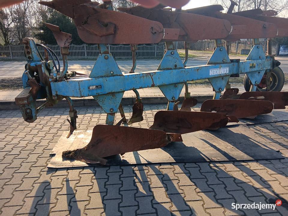 Sprzedam pług cztero skibowy obrotowy LEMKEN nieuszkodzony Kłodawa