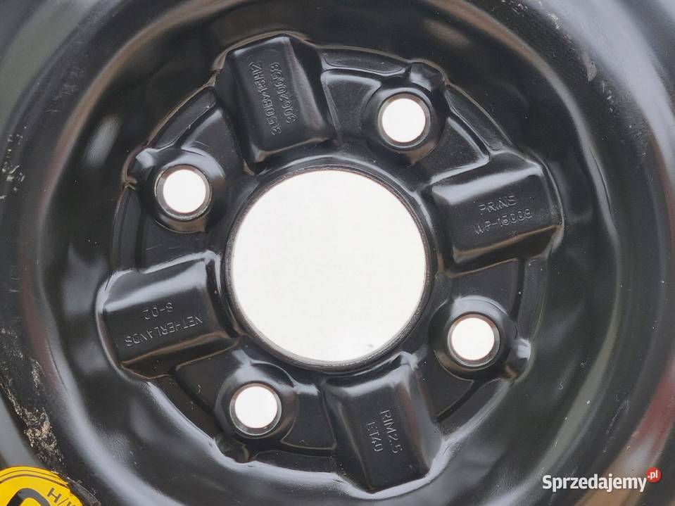 KOŁO DOJAZDOWE Volvo S40 V40 DOJAZDÓWKA 12590 osobowe lubelskie