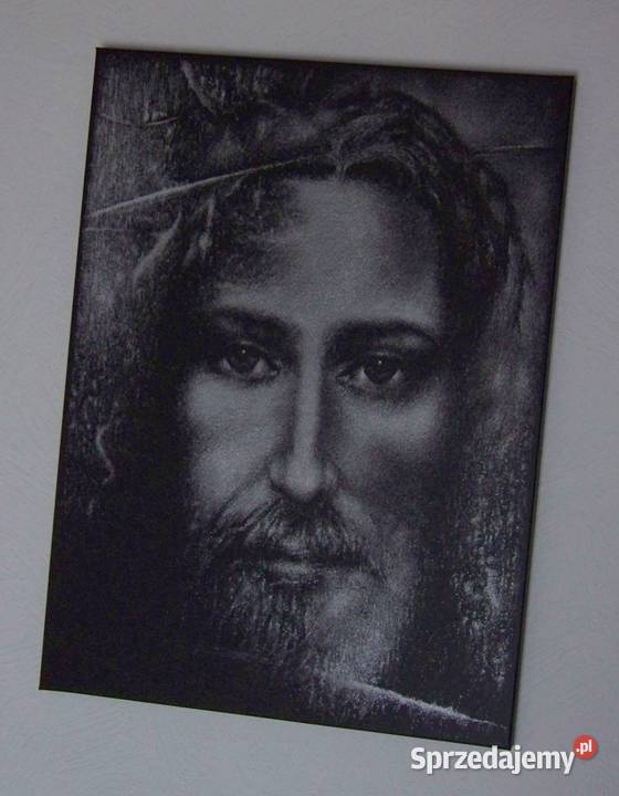Jezus Chrystus Obraz wykonany ręcznie metodą świętokrzyskie Sandomierz