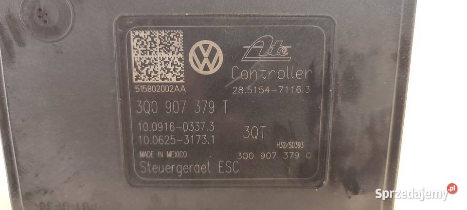 SKODA OCTAVIA III POMPA ABS 20 TDI 3Q0907379T