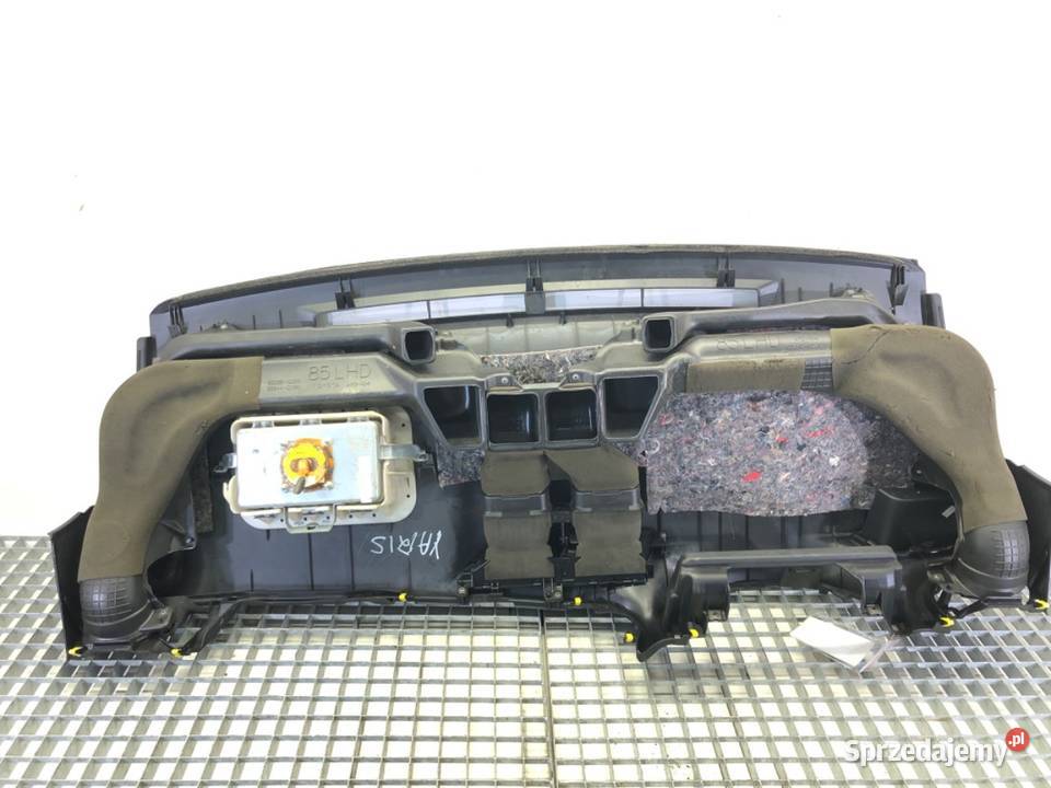 KOKPIT PODUSZKI PASY KOMPLET TOYOTA YARIS III