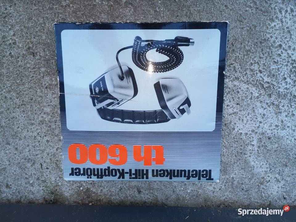 Słuchawki kolekcjonerskie Telefunken th 600 Aleksandrów Łódzki sprzedam