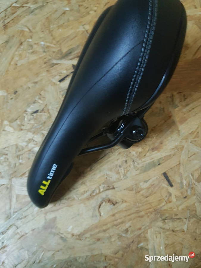 SIODEŁKO SIODŁO ROWEROWE SIEDZENIE czarne wąskie