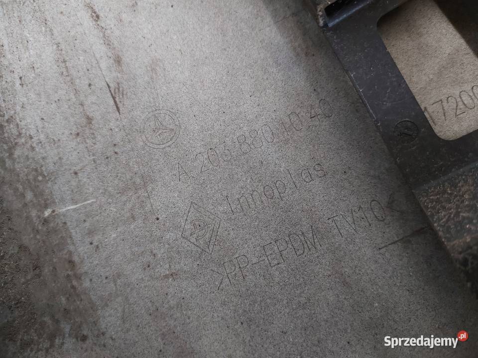 MERCEDES CLC 10r zderzak tył A2038801040 Kielce