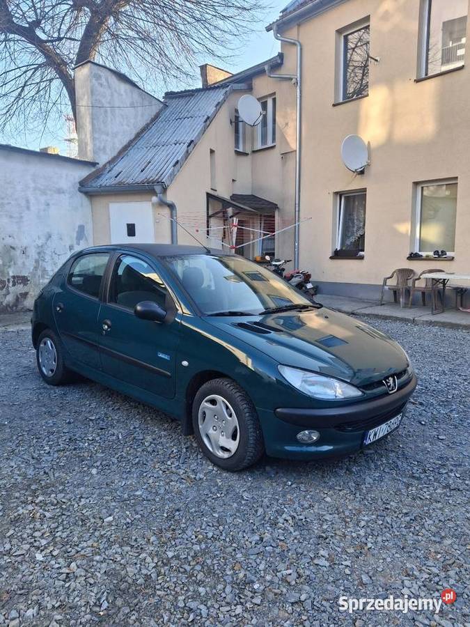 PEUGEOT 206 zielony Krapkowice