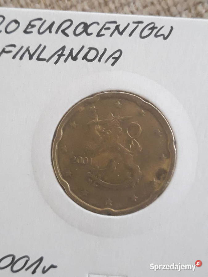 20 Eurocentów Finlandia 2001 r Konin