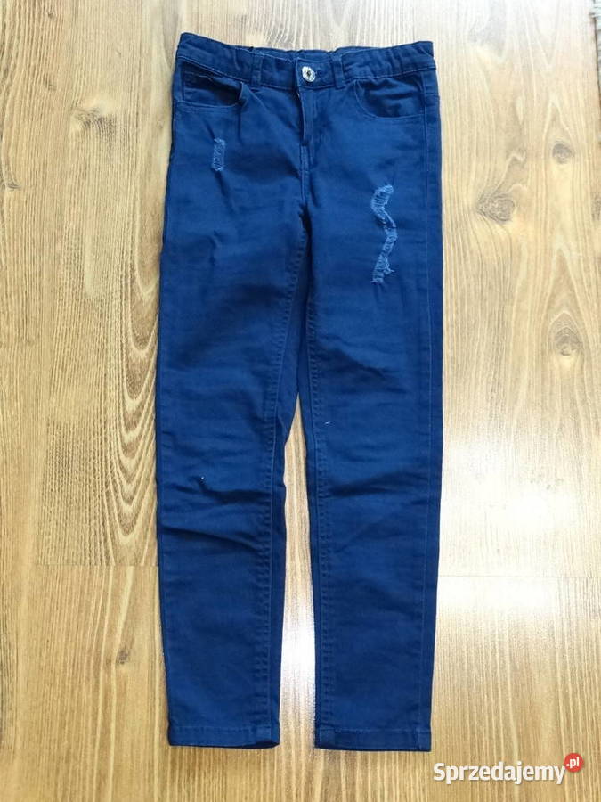 Spodnie dziewczęce r134 slim Legnica