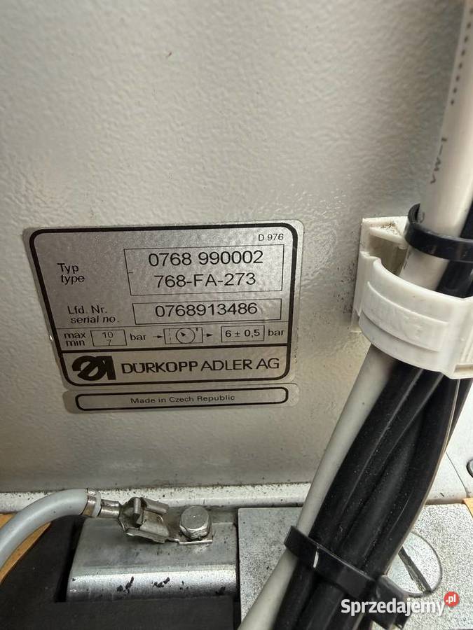Durkopp Adler 768 automatyczna maszyna do szycia Łaskarzew
